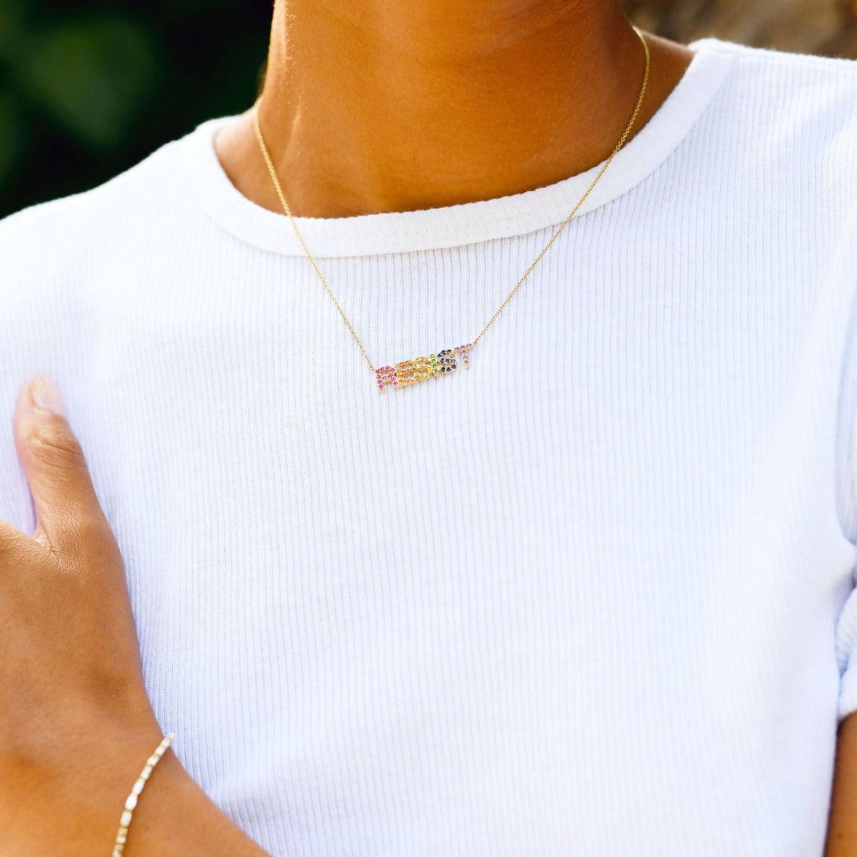 Rainbow Pride Necklace